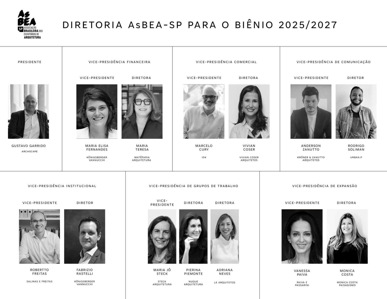 AsBEA-SP elege nova diretoria para o biênio 2025/2027