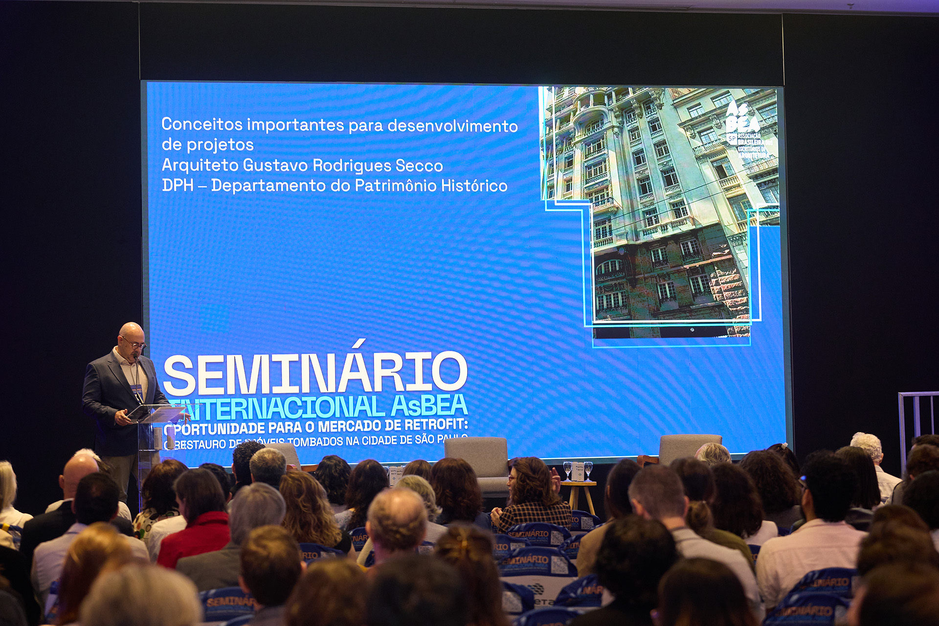 Seminário Internacional AsBEA: Oportunidades para o mercado de Retrofit – o Restauro de Imóveis Tombados na cidade de São Paulo