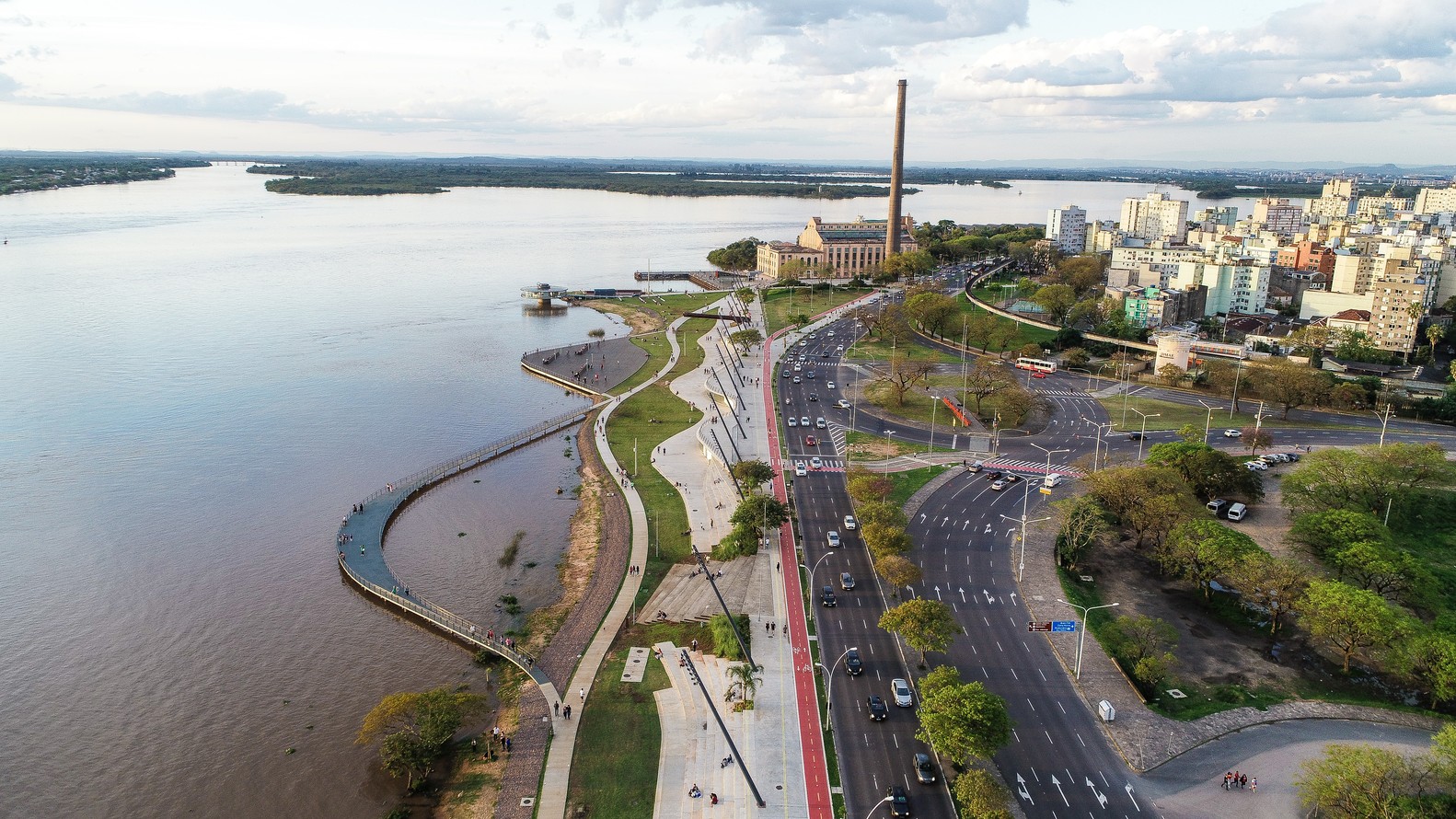 Grupo de Trabalho de Urbanismo Expõe: Orla do Guaíba – Trecho 1, a relação da cidade com a água